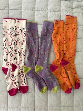 Darn Tough Wool Alpine Over The Calf Tall Socks Warm Winter Outdoors
